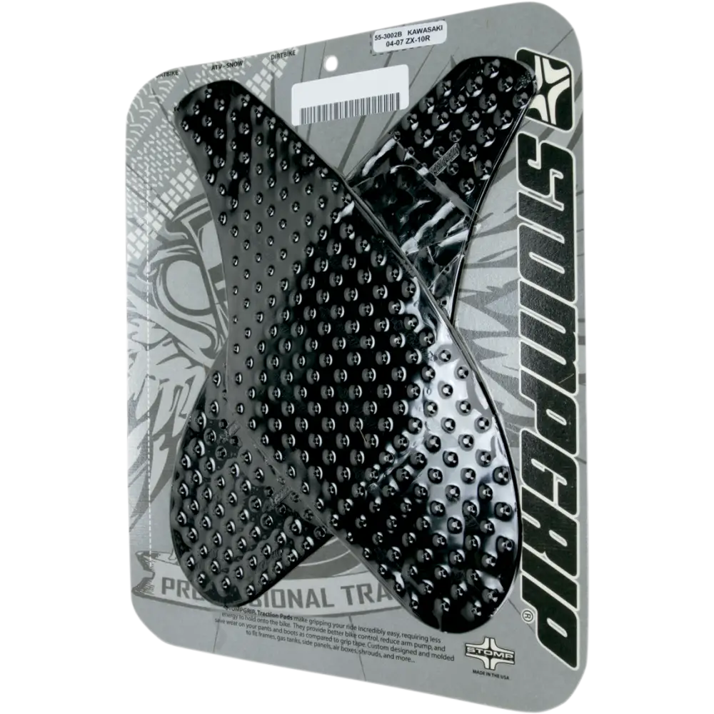STOMPGRIP Traction Kit - Black - Kawasaki 55-10-0030B