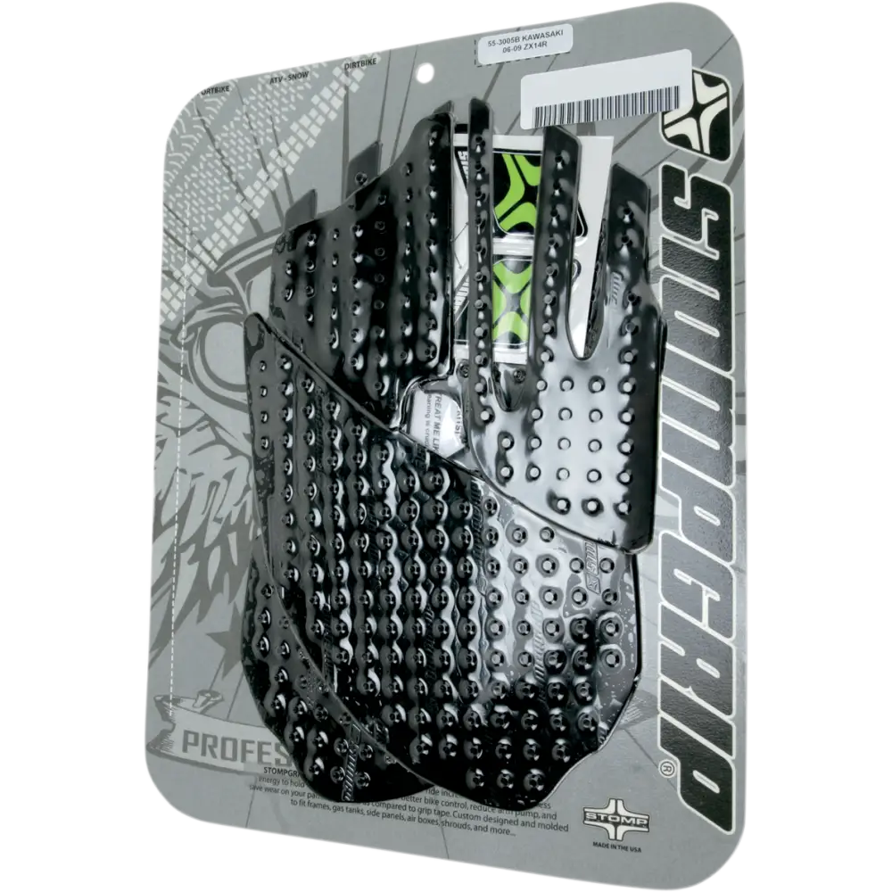 STOMPGRIP Traction Kit - Black - Kawasaki 55-10-0033B