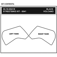 STOMPGRIP Traction Kit - Black - Kawasaki 55-10-0041B