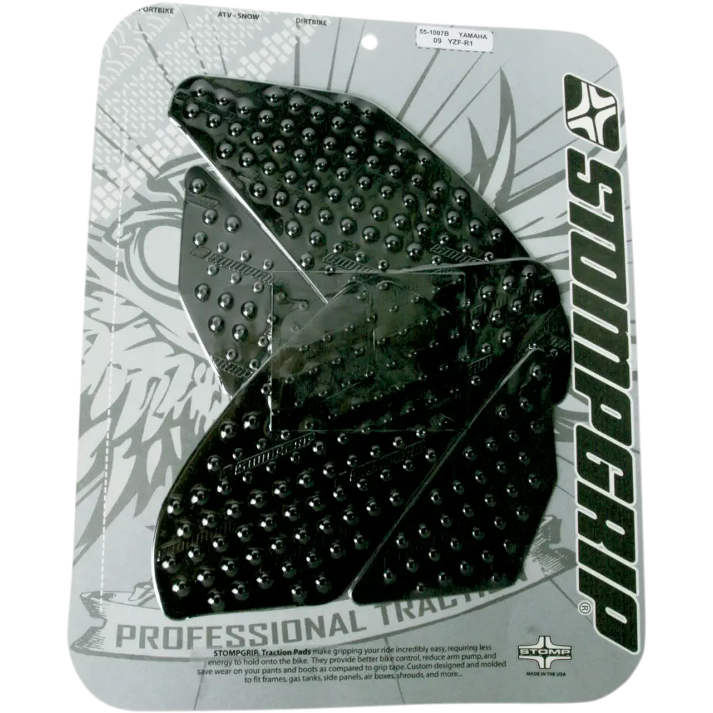 STOMPGRIP Traction Kit - Black - Yamaha 55-10-0007B