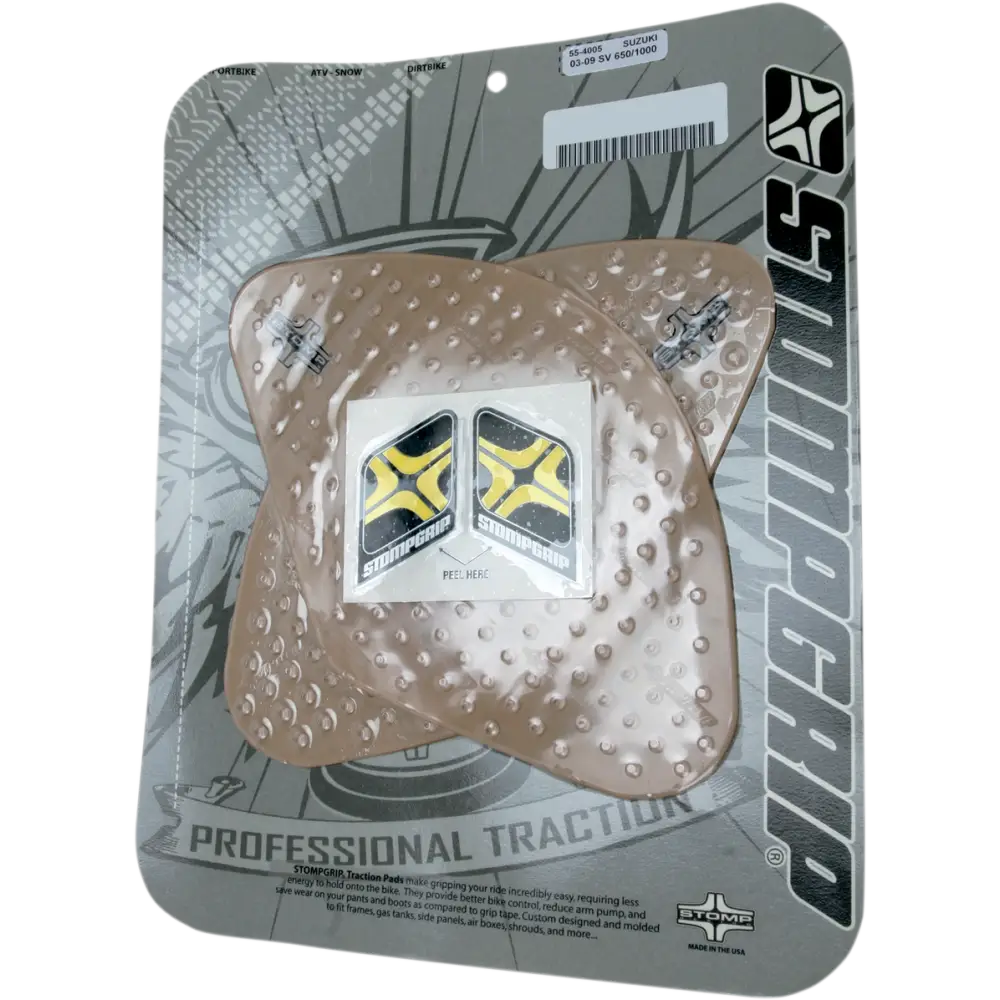 STOMPGRIP Traction Kit - Clear - BMW/Suzuki 55-10-0051C