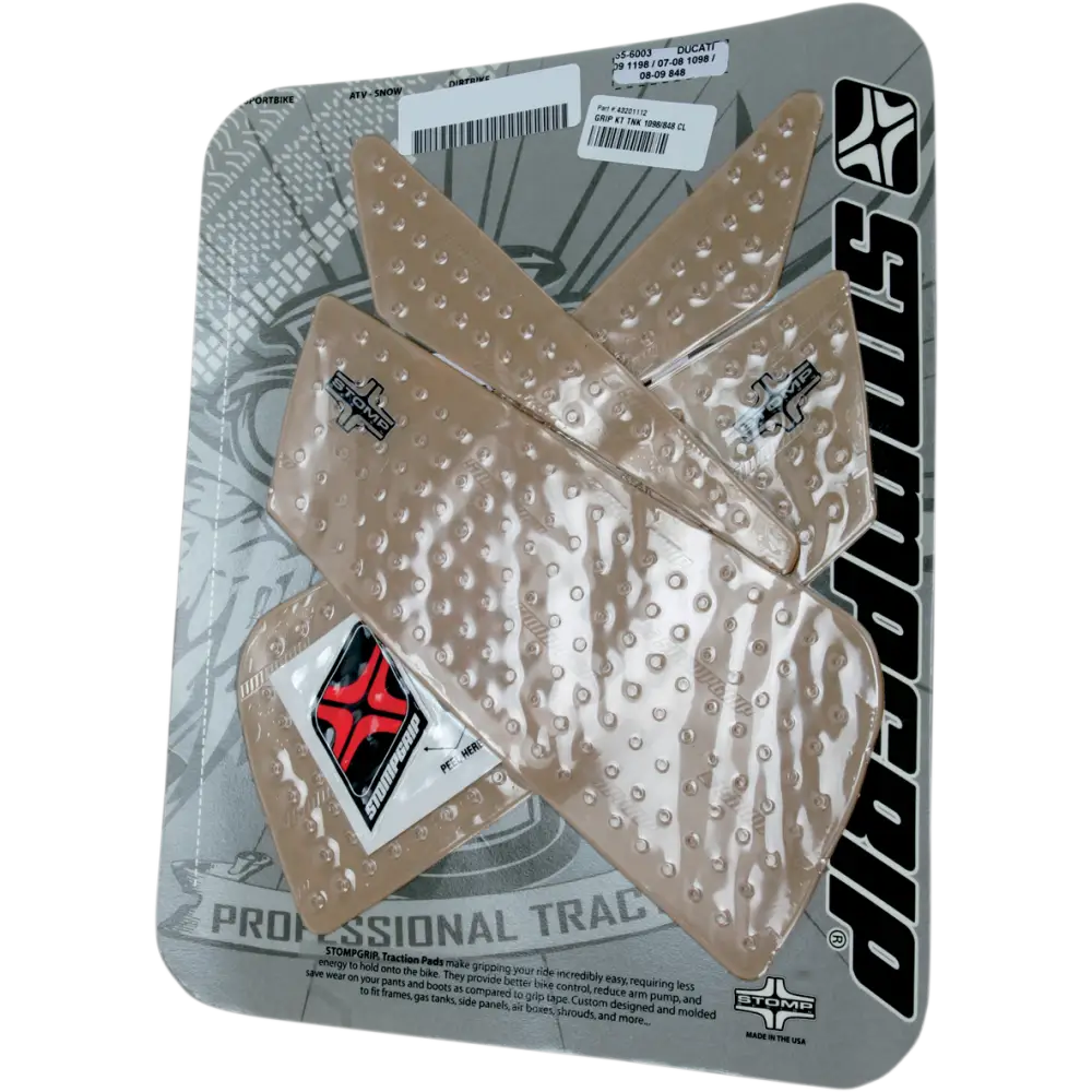 STOMPGRIP Traction Kit - Clear - Ducati 55-10-0065C