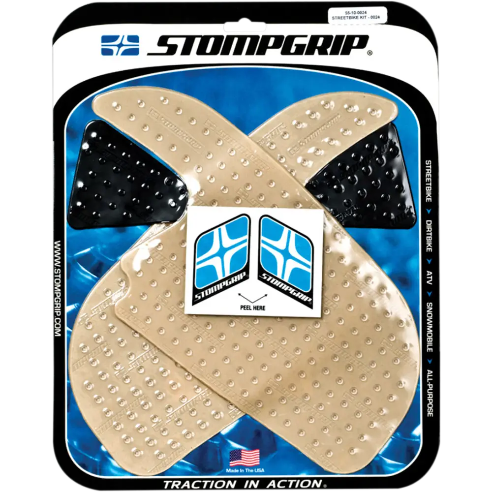 STOMPGRIP Traction Kit - Clear - Honda 55-10-0024H