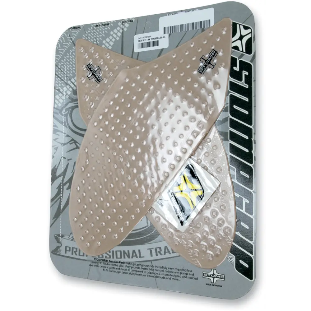 STOMPGRIP Traction Kit - Clear - Suzuki 55-10-0052C
