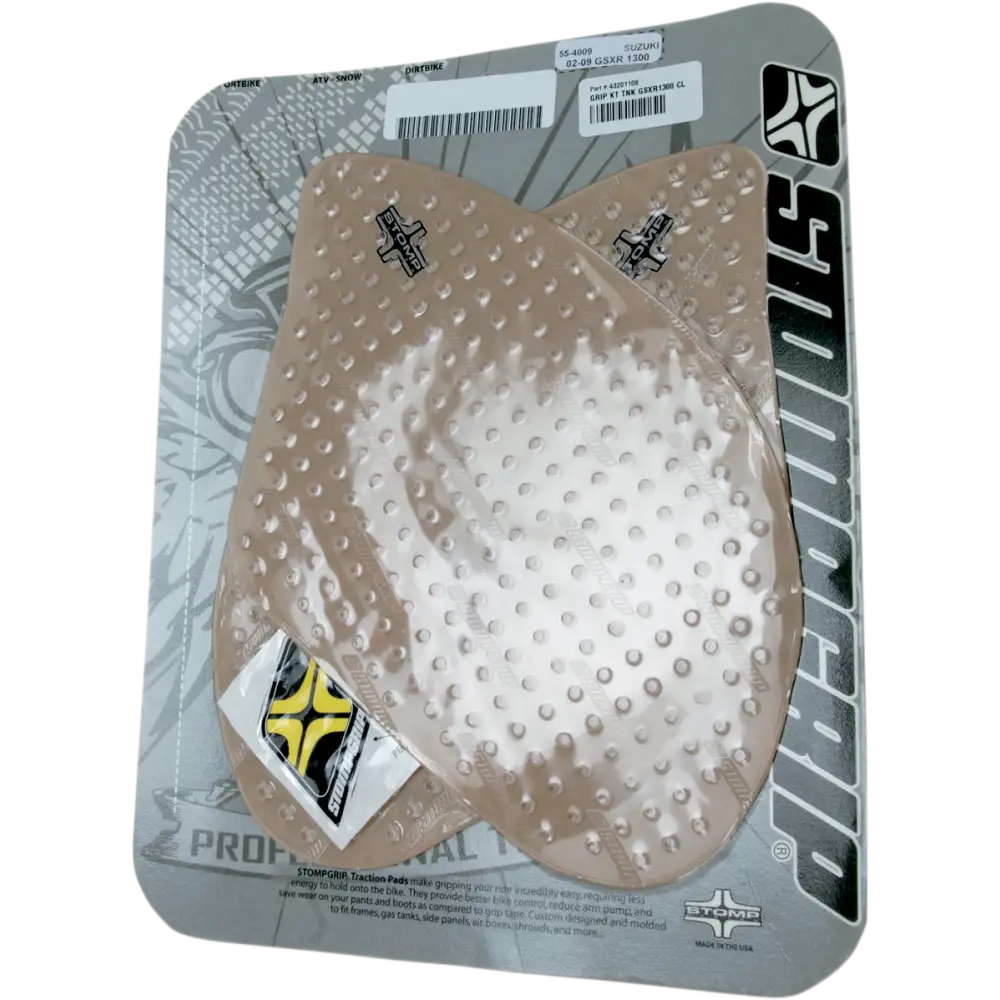 STOMPGRIP Traction Kit - Clear - Suzuki 55-10-0055C