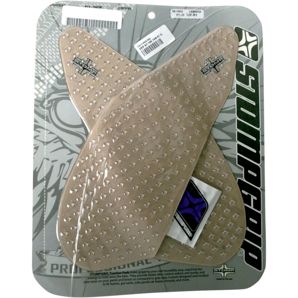 STOMPGRIP Traction Kit - Clear - Yamaha 55-10-0002C