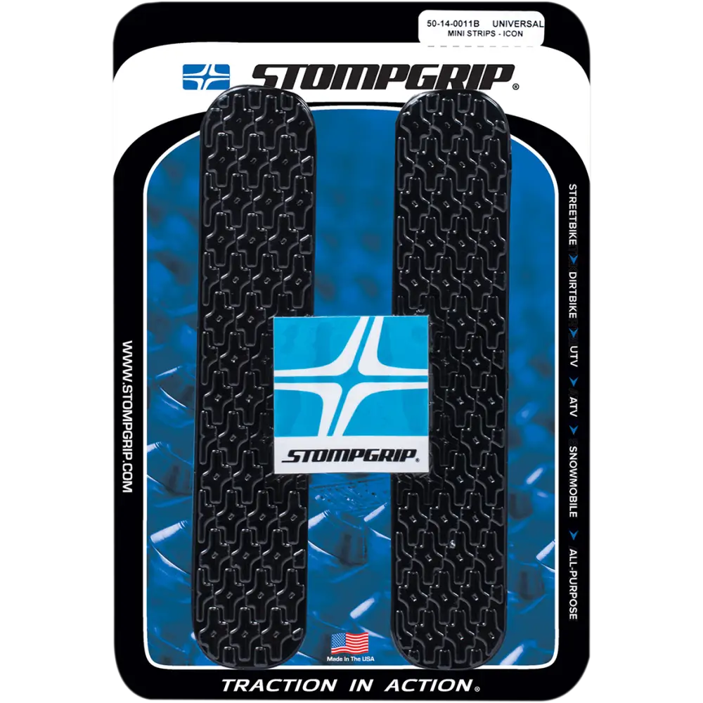 STOMPGRIP Traction Kit - Mini Strips - Black 33-14-0003B