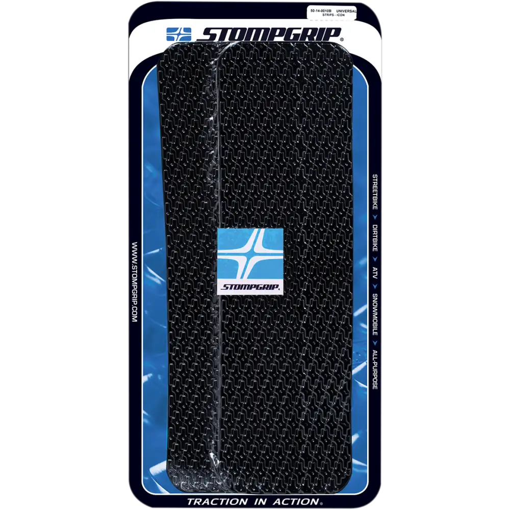 STOMPGRIP Traction Kit - Rectangle Strips - Black 33-14-0002B