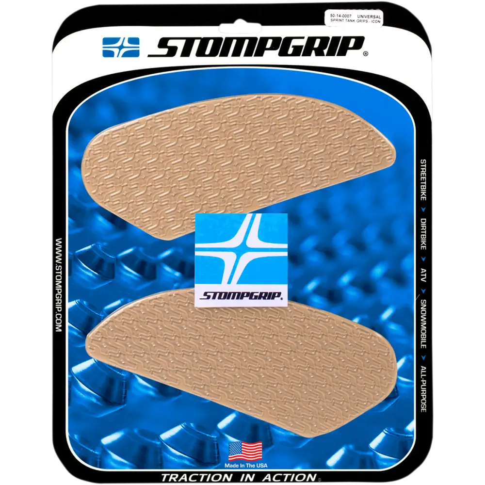 STOMPGRIP Traction Kit - Sprint Tank Grips - Clear 50-14-0007C