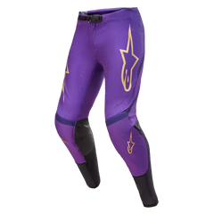 Supertech Le Champ Pants Ultraviolet/Gold/Black Sz 40