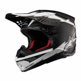 Supertech S M10 Ampress Helmet Black/White Matt Sm