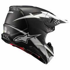 Supertech S M10 Ampress Helmet Black/White Matt Sm