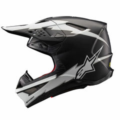 Supertech S M10 Ampress Helmet Black/White Matt Xl