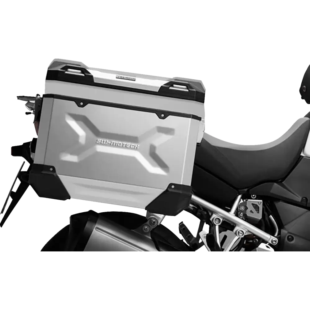 SW-MOTECH Adventure Luggage System - Silver - Honda Africa Twin Adventure Sport '18-'19 ADV.01.890.75100/S