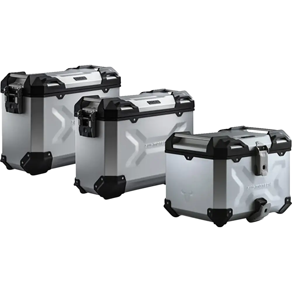 SW-MOTECH Adventure Luggage System - Silver - Triumph Tiger 1200 '12-'21 ADV.11.900.75000/S