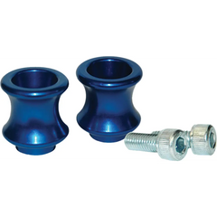 Swingarm Spools 10mm Blu Kaw