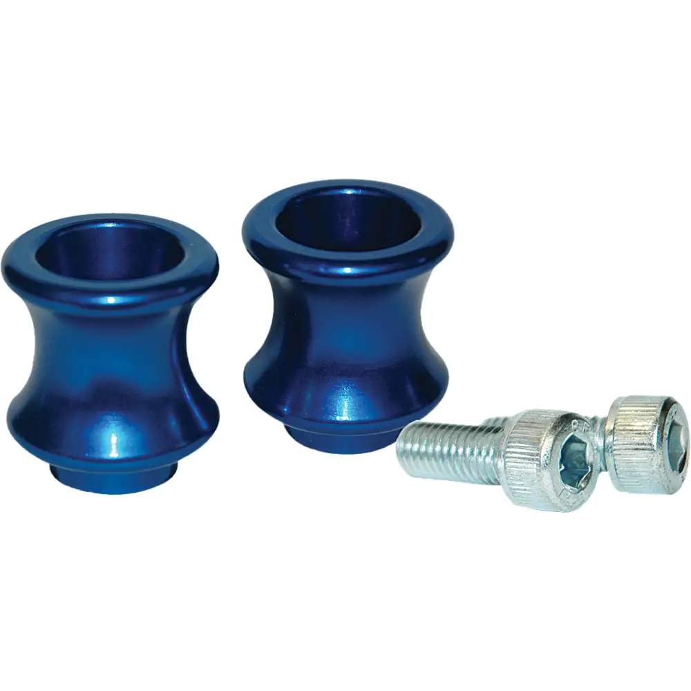 Swingarm Spools 8mm Blu Apr/Duc/Hon/Suz
