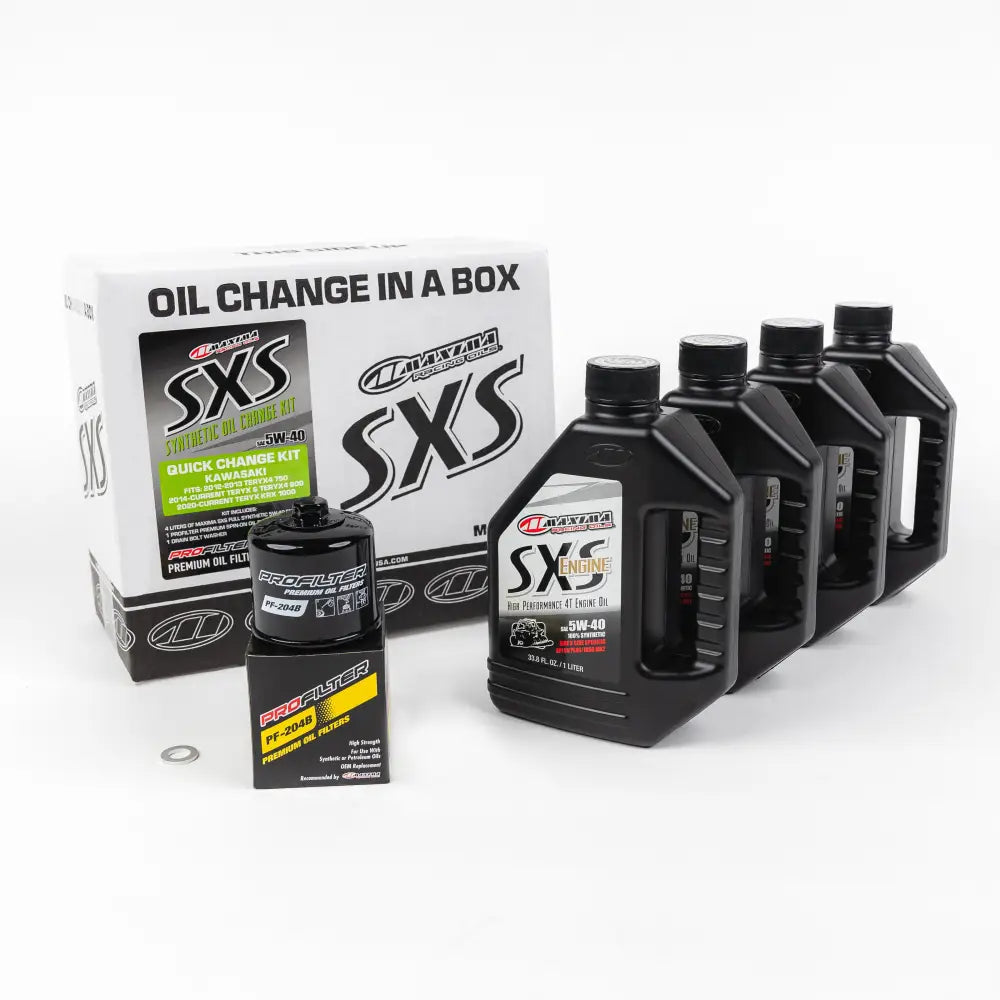 Sxs Quick Change Kit 5w40 With Oil Filter Kaw Krx