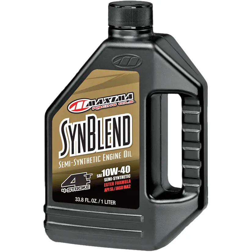 Synthetic Blend Motor Oil 4t 10w40 1l 12/Case