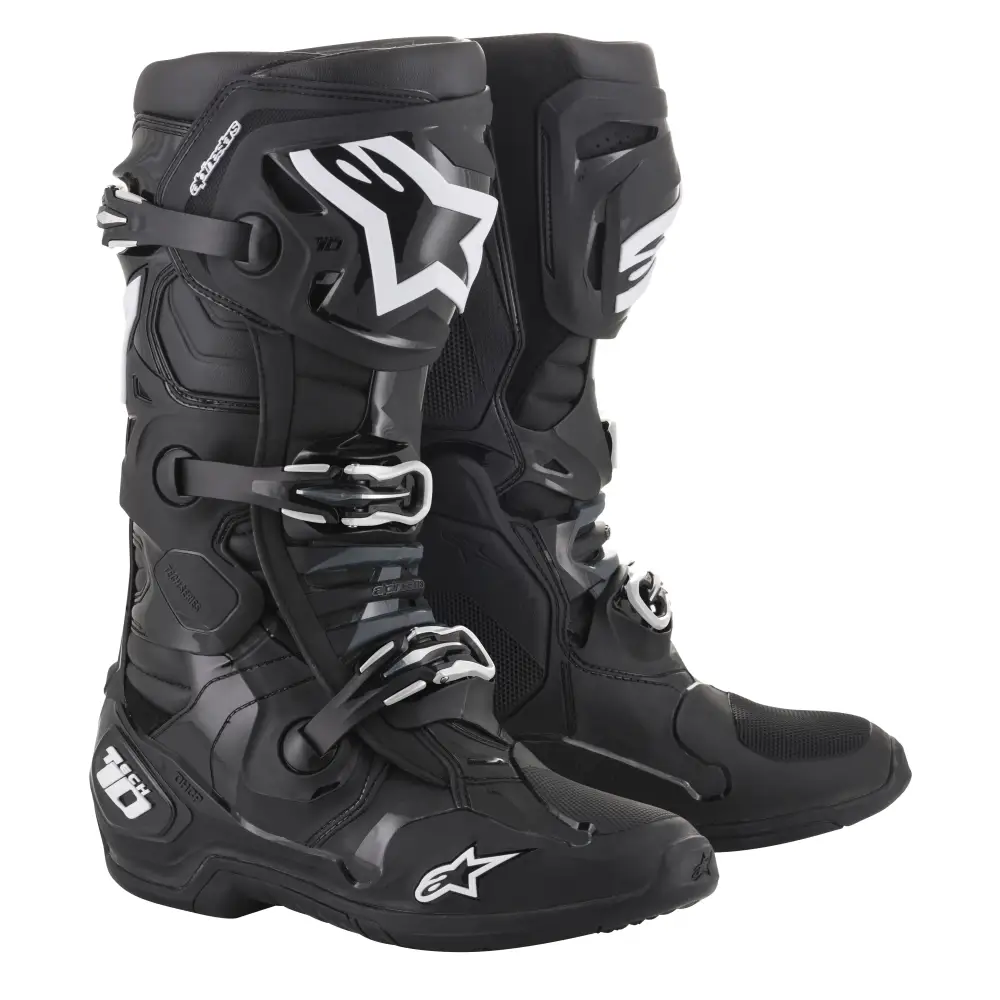Tech 10 Boots Black Size 08