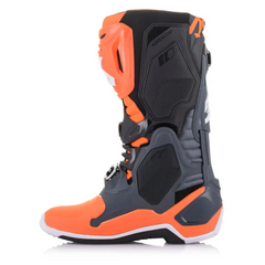 Tech 10 Boots Cool Grey/Orange Fluo Sz 09