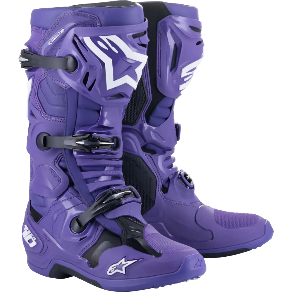 Tech 10 Boots Ultraviolet Black Sz 12