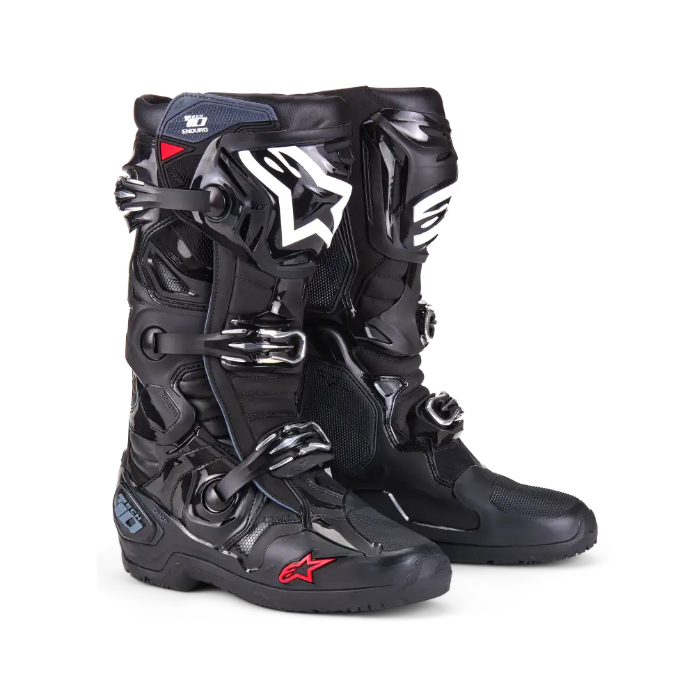 Tech 10 Enduro Boots Black 8