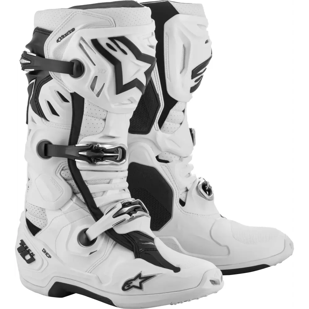 Tech 10 Supervented Boots White Sz 10