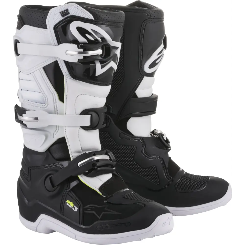 Tech 3 Stella Boots Black/White Sz 08