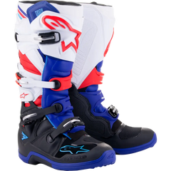 Tech 7 Boots Black/Blue/Red/White Sz 16