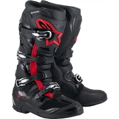 Tech 7 Boots Black/Red Fluo 13