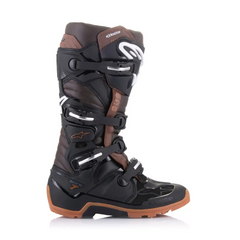 Tech 7 Enduro Boots Black/Dark Brown Sz 09
