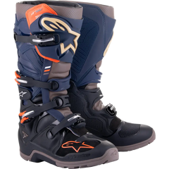 Tech 7 Enduro Drystar Boots Blk/Ngt Nvy/Wm Grey Sz 8