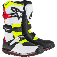 Tech T Boots White/Red/Yellow/Black Sz 05