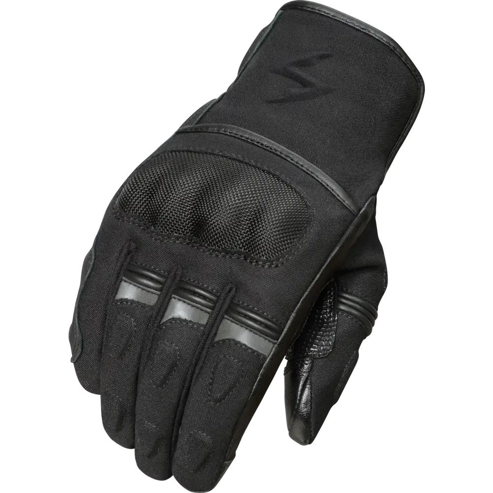 Tempest Short Gloves Black Lg - Motorcycle Gloves
