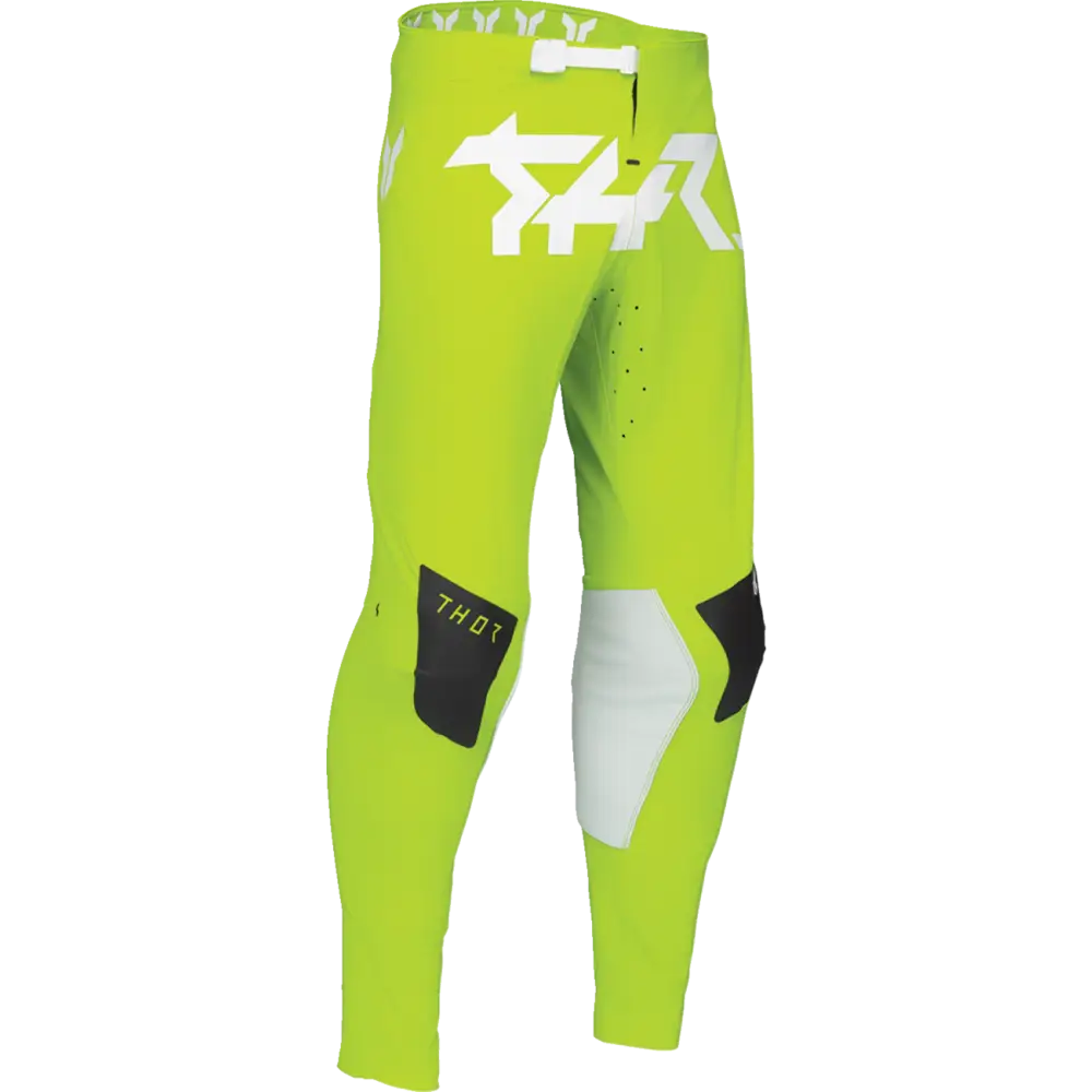 THOR Youth SPORTMODE Riot Pants - White/Acid - 24 2903-2570