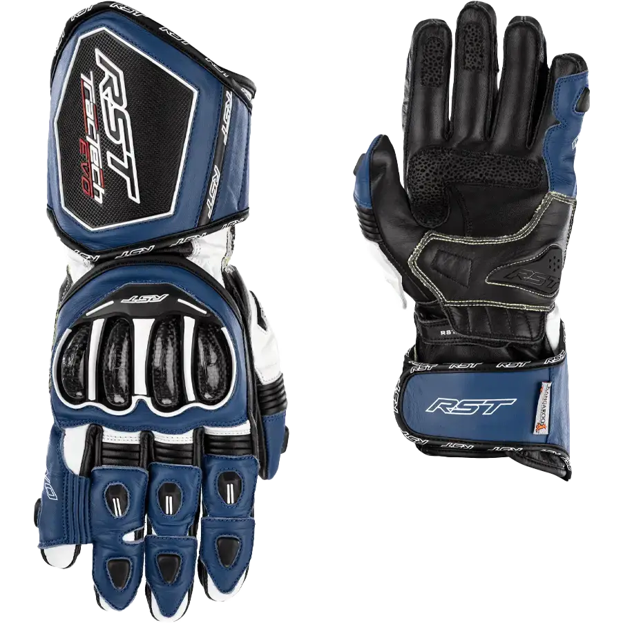 Tractech Evo 4 Ce Glove Blue/White/Black Sm