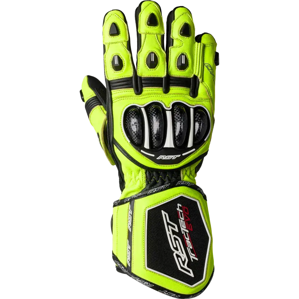 Tractech Evo 4 Ce Glove Neon Yellow/Black/Black Sm