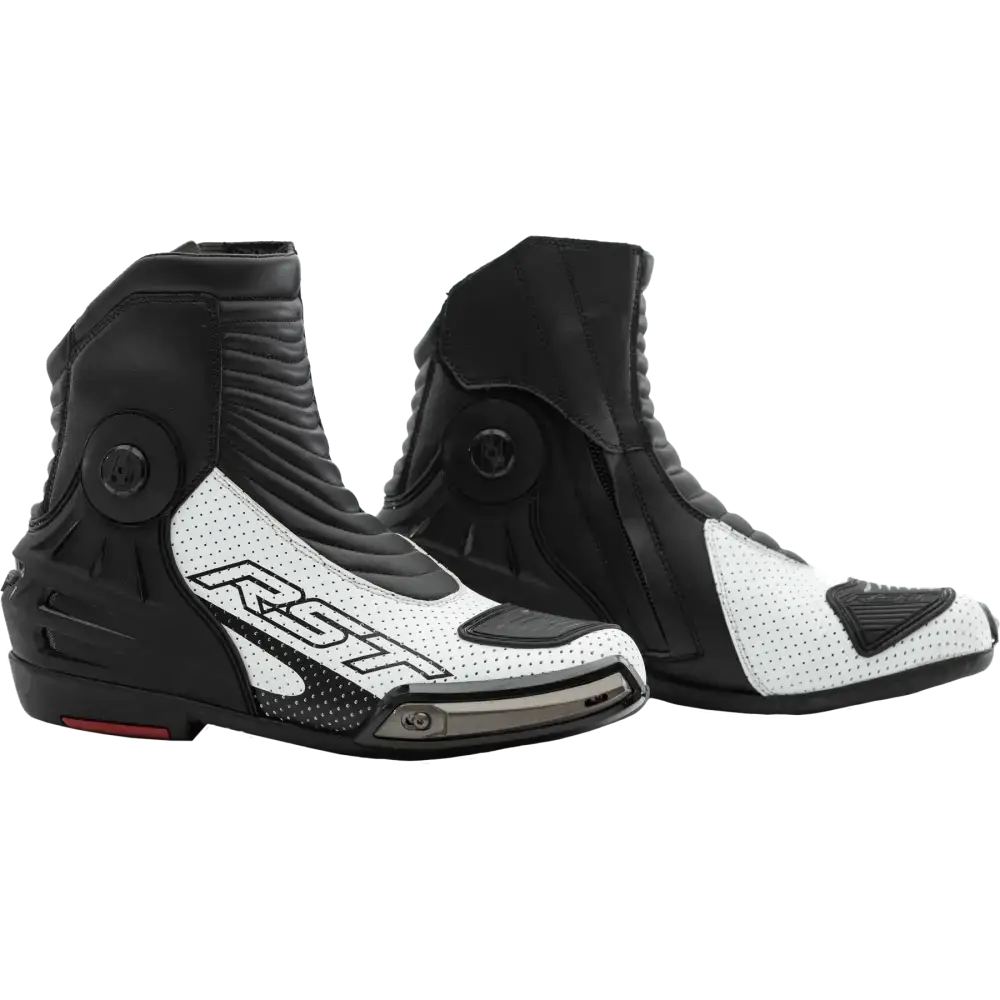 Tractech Evo Iii Short Ce Boot White / Black Sz 7