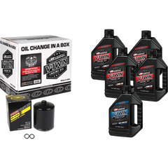 V Twin Syn Oil Change Kit Xl Black Filer