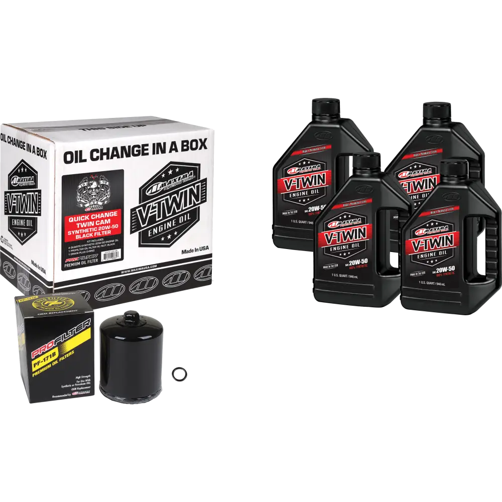 V Twin Syn Quick Change Kit Tc Black Filer