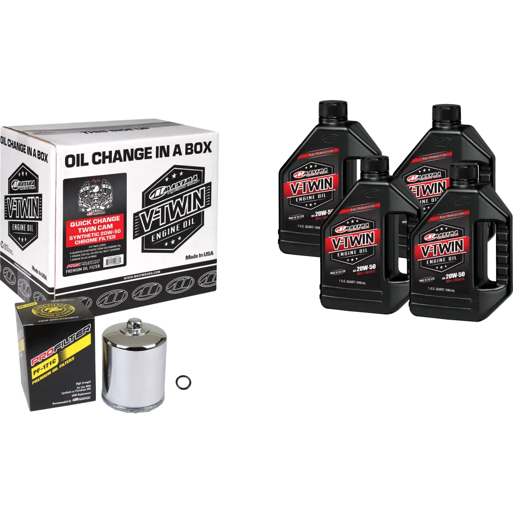 V Twin Syn Quick Change Kit Tc Chrome Filer