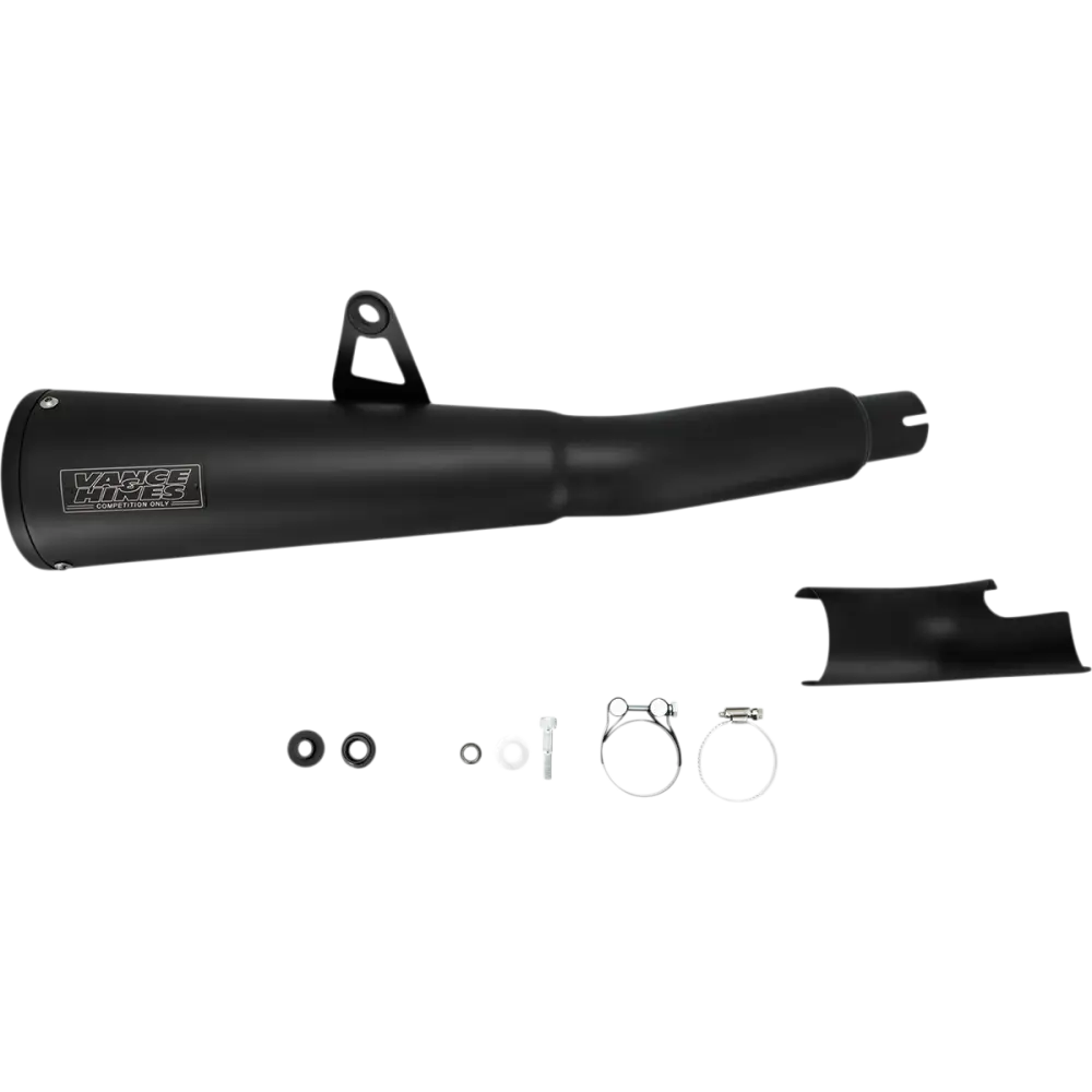 VANCE & HINES Black Muffler - Honda Rebel 48425