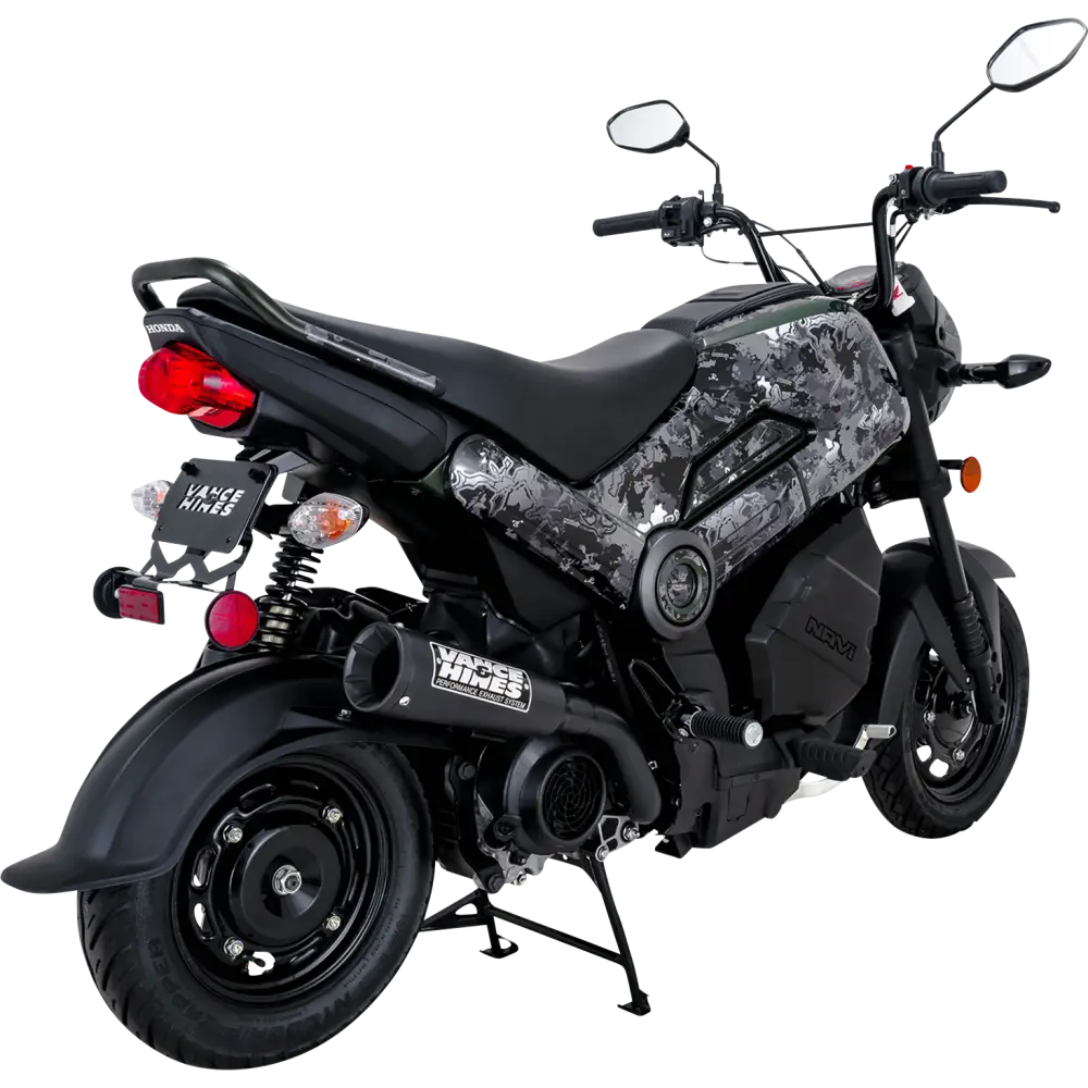 VANCE & HINES Upsweep Exhaust System - Black 48241