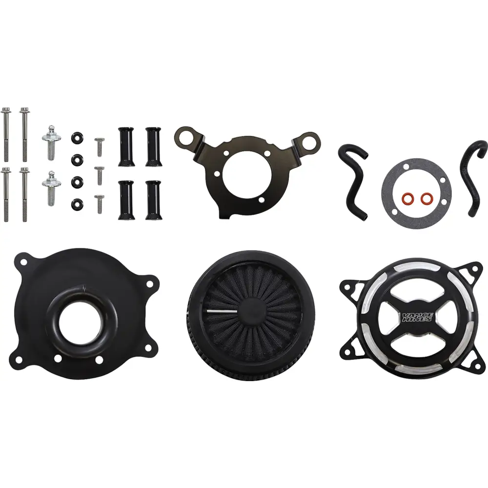 VANCE & HINES VO2 X Air Intake Kit - Black Contrast 42341