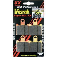 VESRAH JL Sintered Metal Brake Pads - VD-444RJL-XX VD-444XX