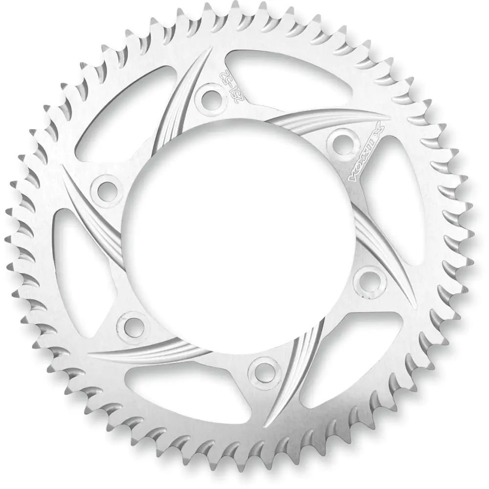 VORTEX Aluminum Sprocket - Silver - Rear - 44 Tooth 654A-44