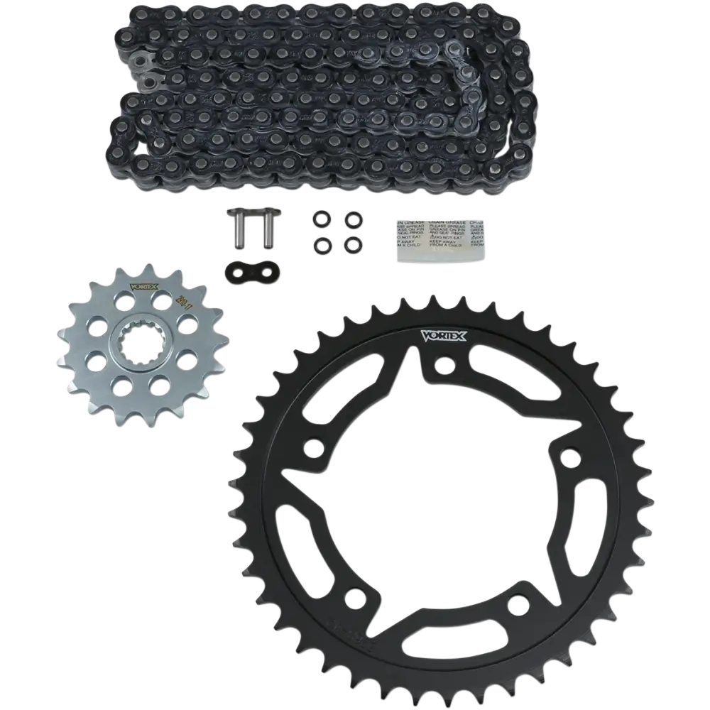VORTEX Chain Kit - Black - Suzuki - GSX-S 750/Z CK6415