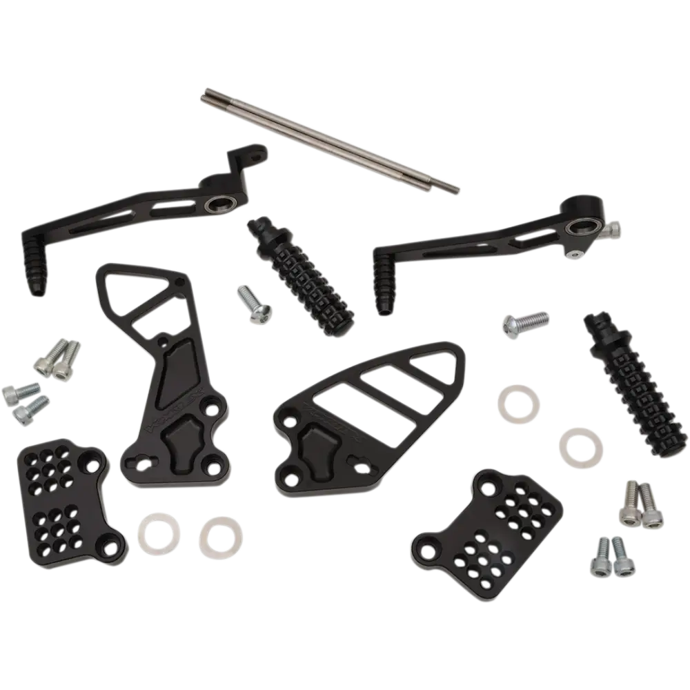 VORTEX Rearset - Black - GSXR6/7 RS503K