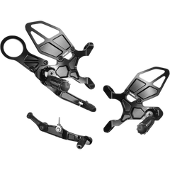 VORTEX Rearset - Black - S1000RR RS186K